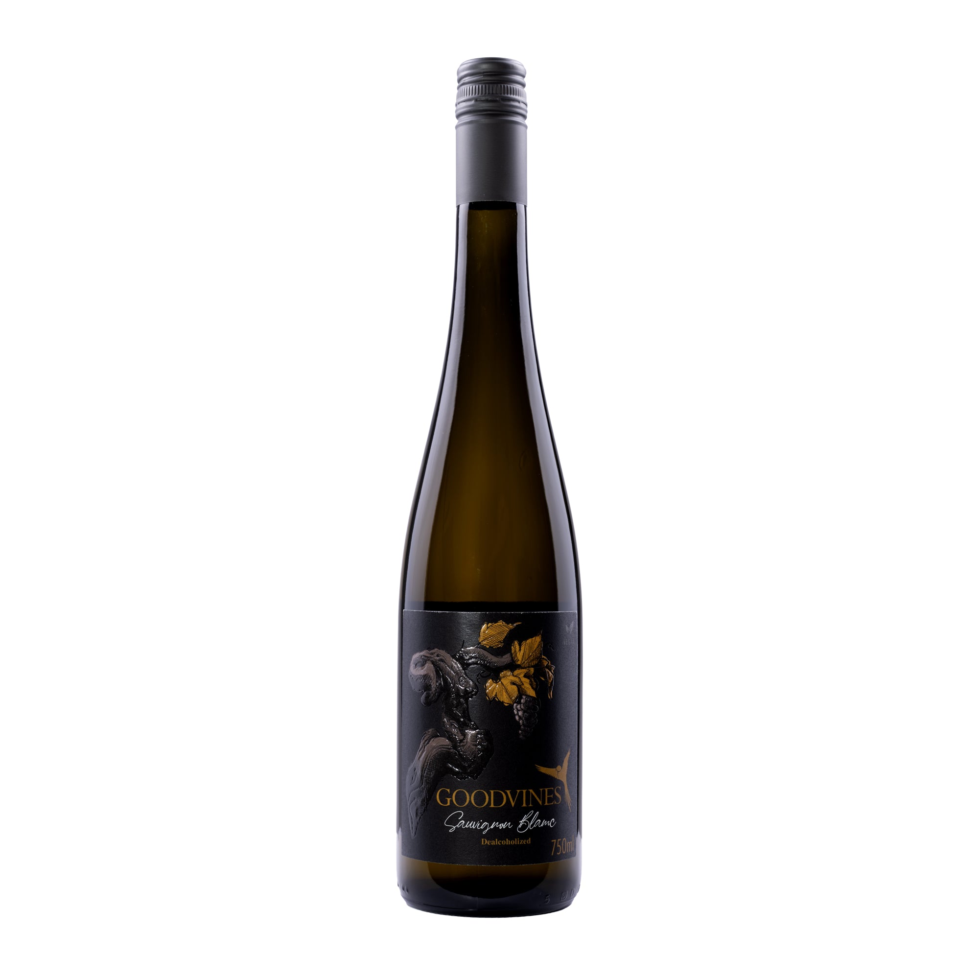GOODVINES Sauvignon Blanc Black Label – brezalkoholno vino 0,75l