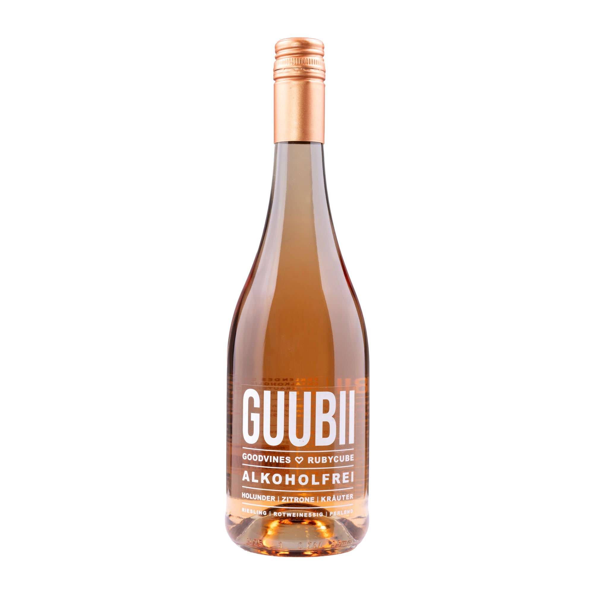 GUUBII brezalkoholni vinski aperitiv – Bezeg in limona 0,75l