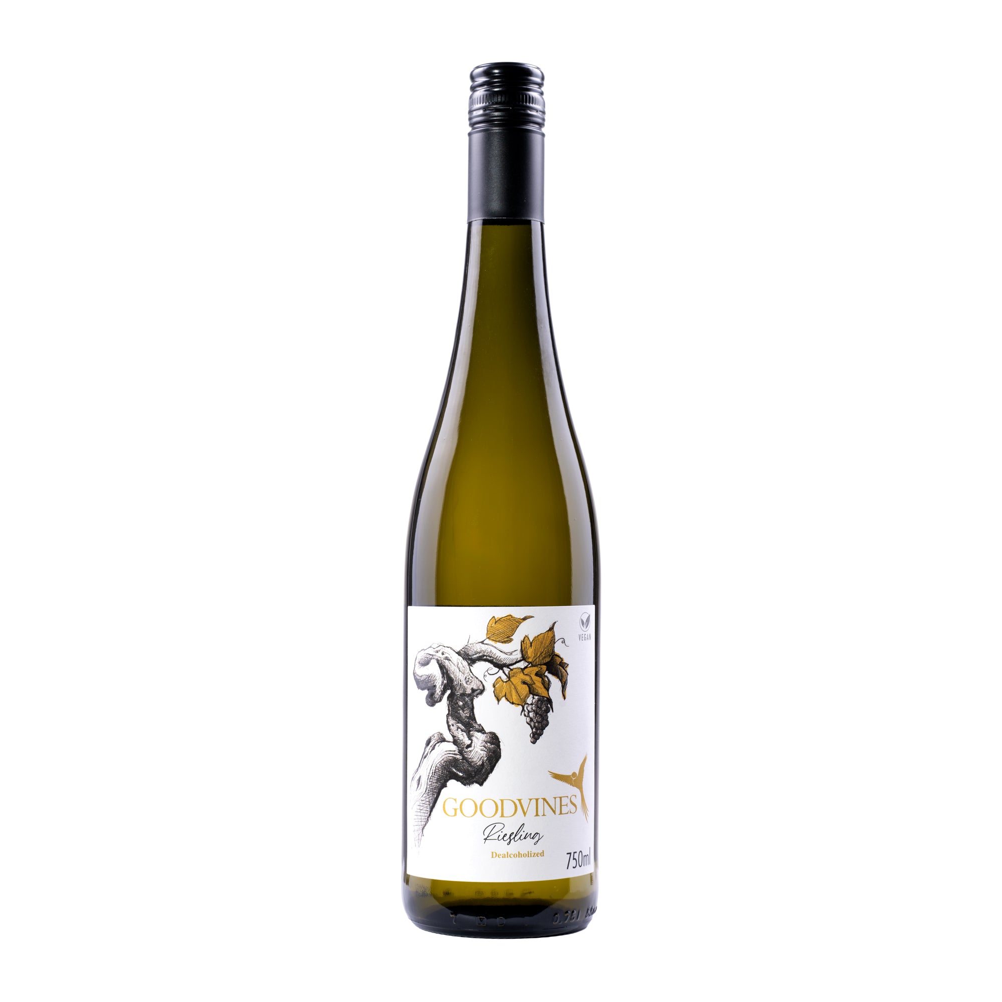 GOODVINES Riesling Still – brezalkoholno belo vino 0,75l